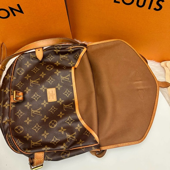 💎✨BEAUTIFUL✨💎 LOUIS VUITTON Saumur 30 - Picture 10 of 13